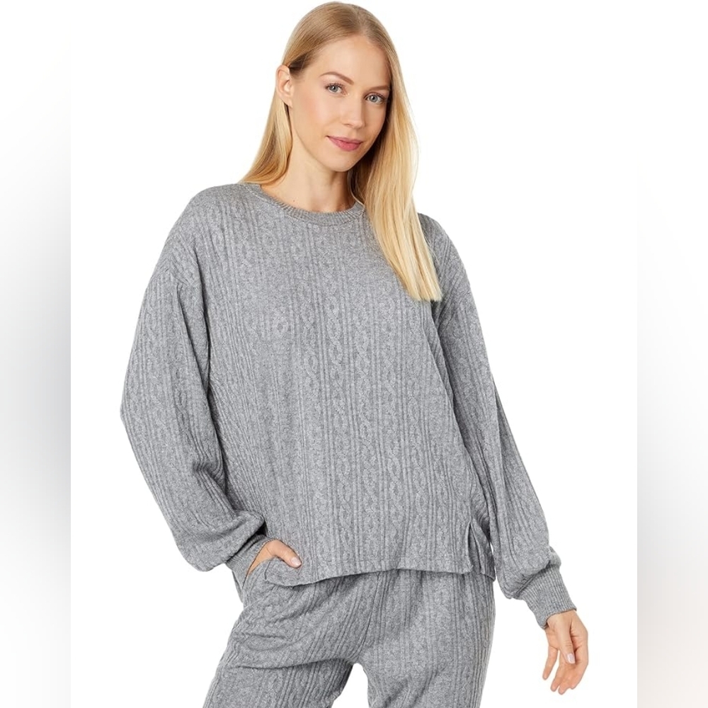 PJ Salvage Tramway cable knit sweater XS